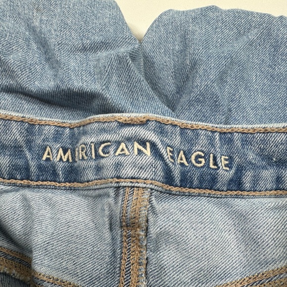 American Eagle Outfitters Distressed Denim Mom Straight Jean - Picture 5 of 9